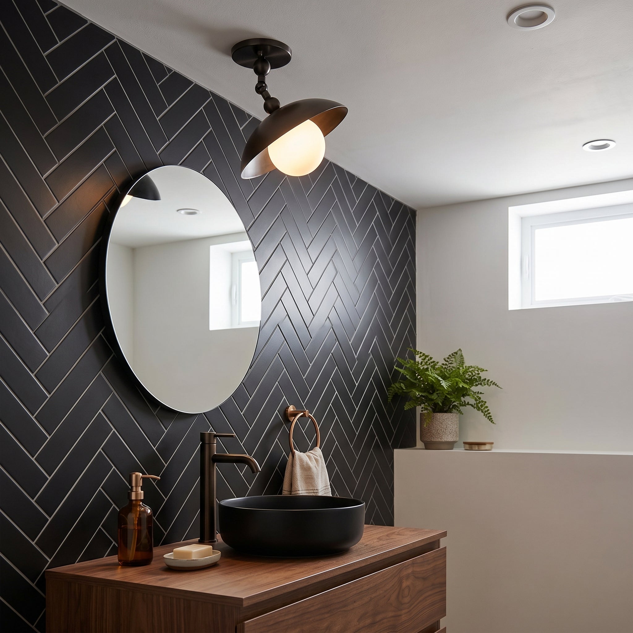 Quinleyen Semi Flush Ceiling Light