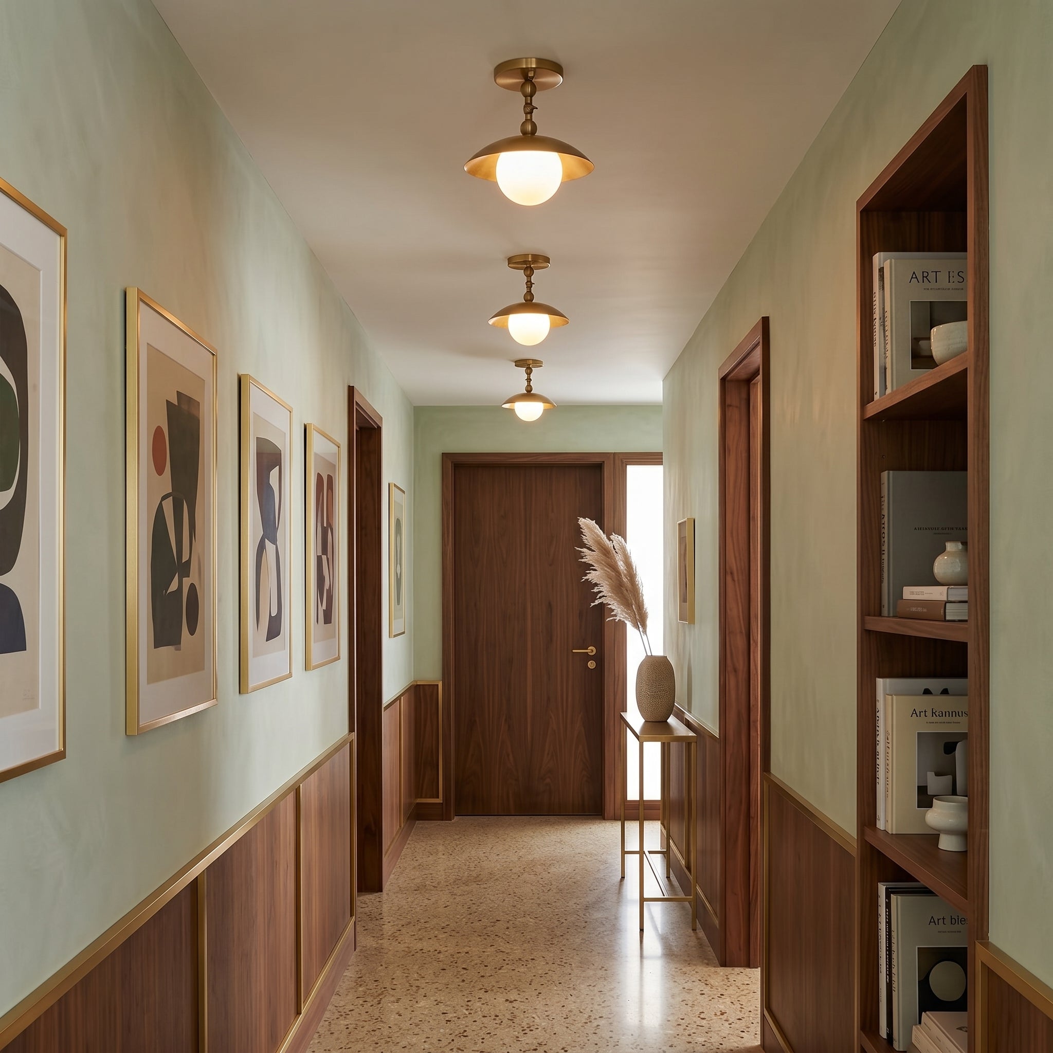 Quinleyen Semi Flush Ceiling Light