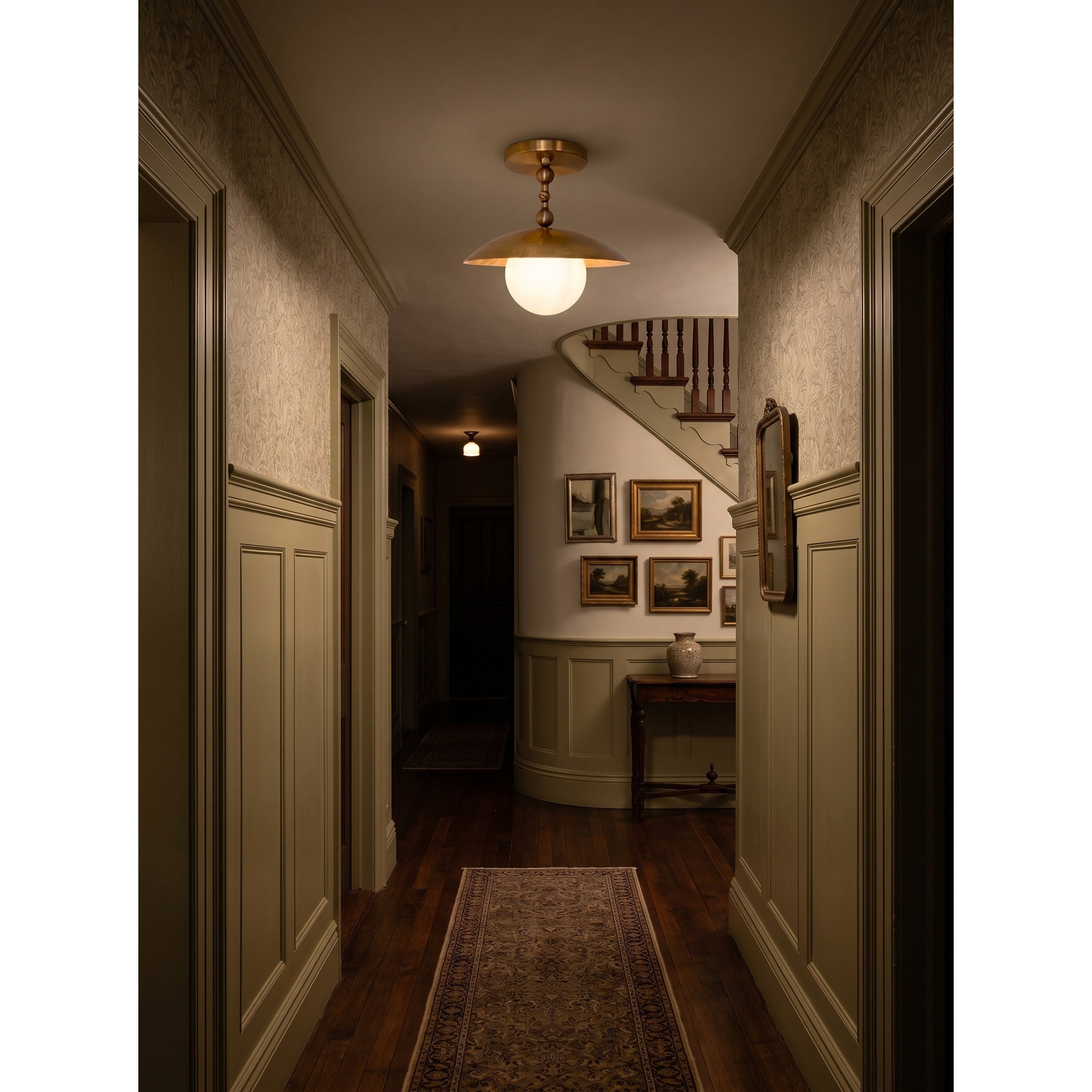 Quinleyen Semi Flush Ceiling Light