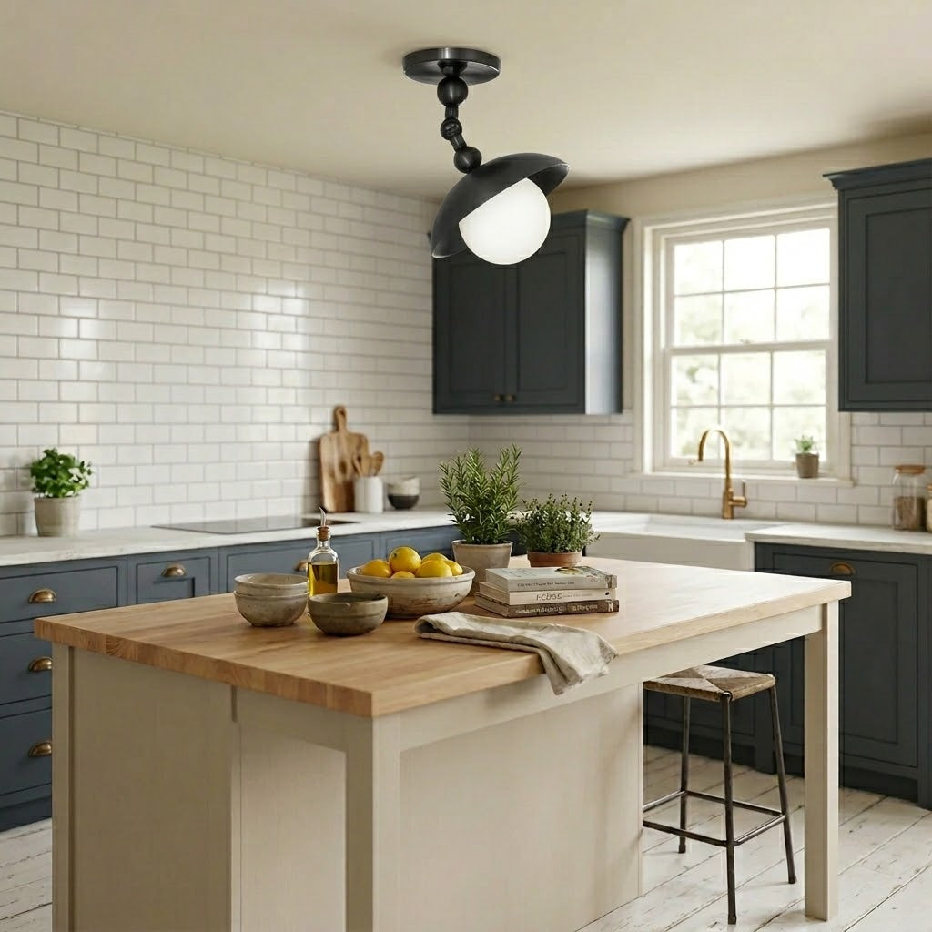 Quinleyen Semi Flush Ceiling Light