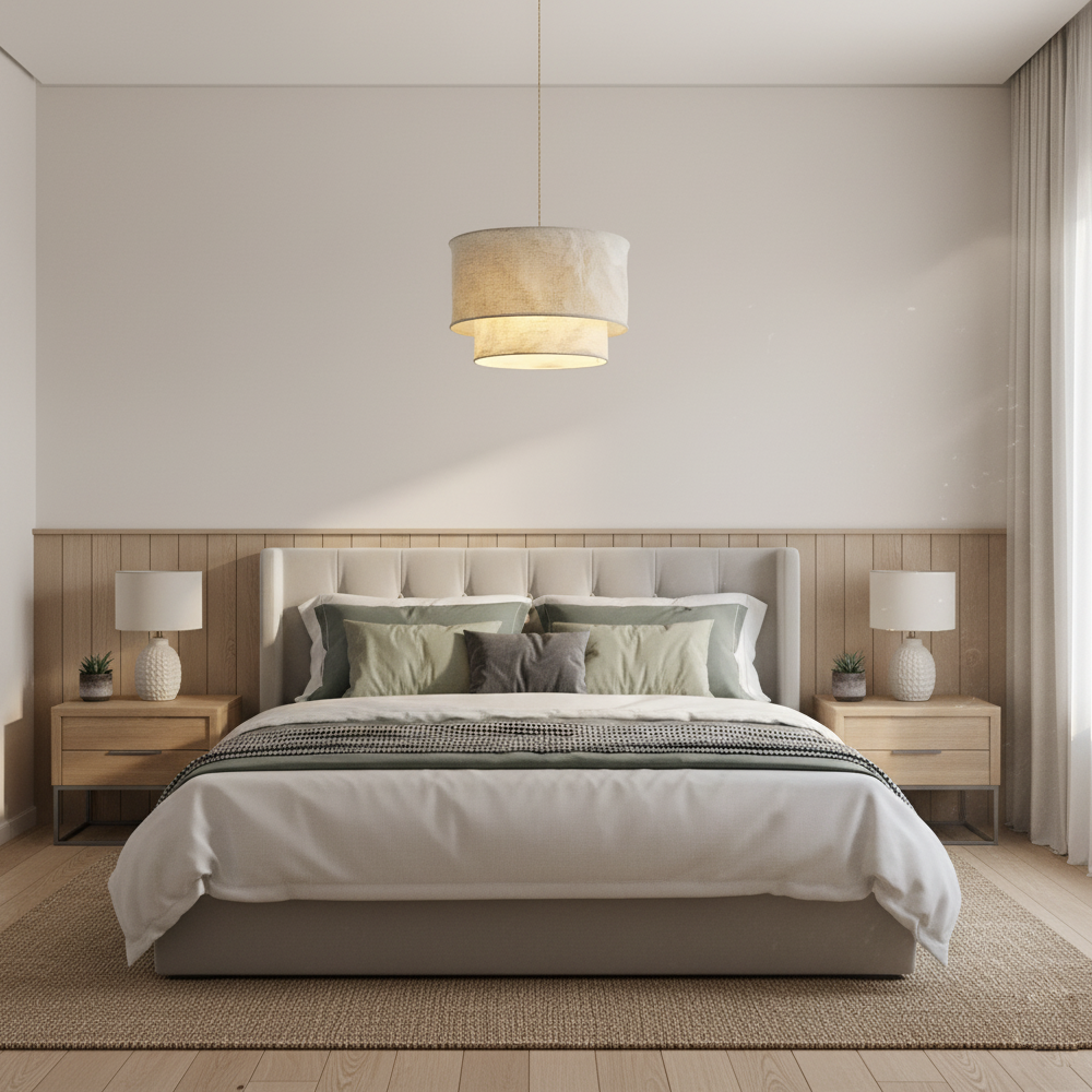 Mariela Fabric Pendant Lamp – detail 10