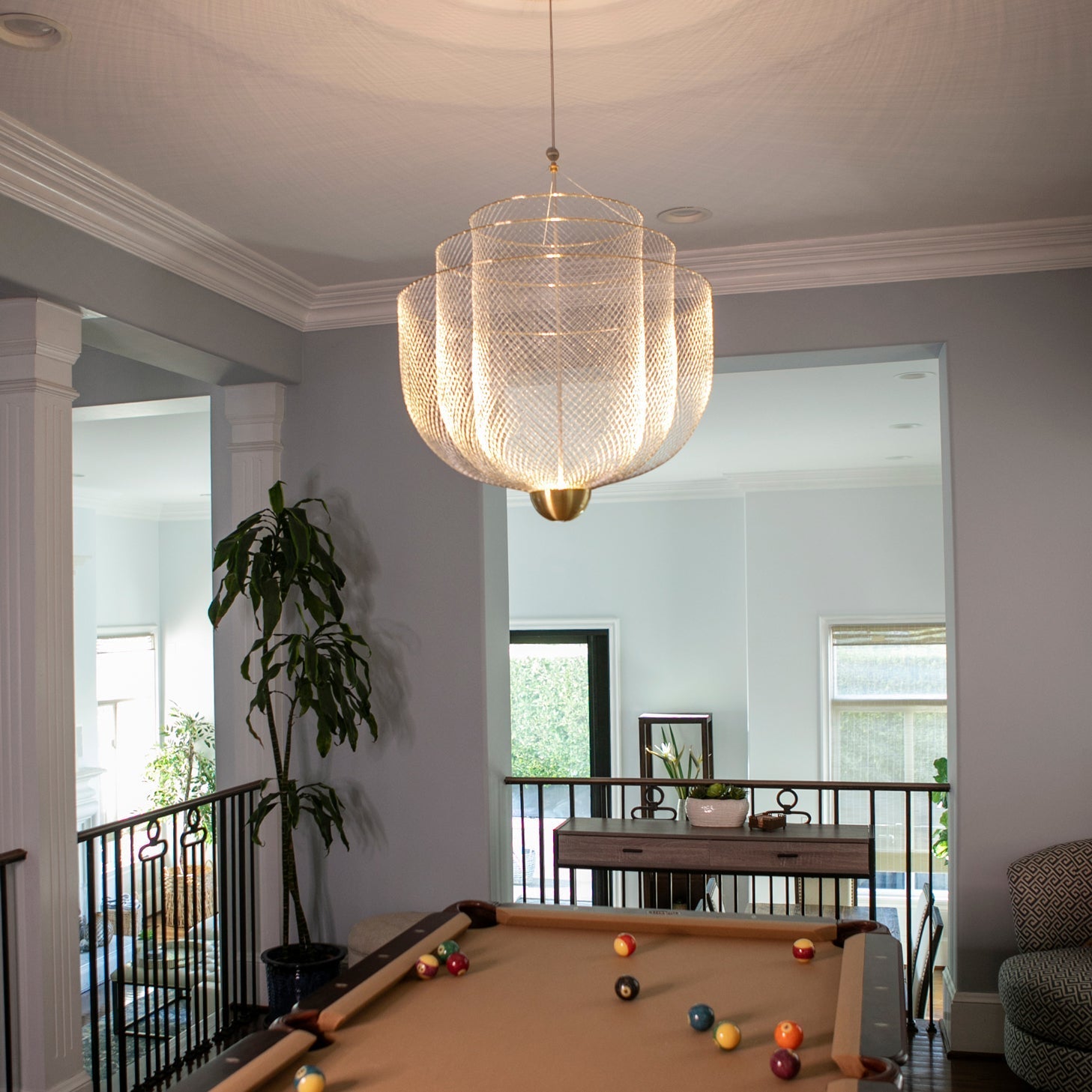 Sagevayn Geometric Chandelier