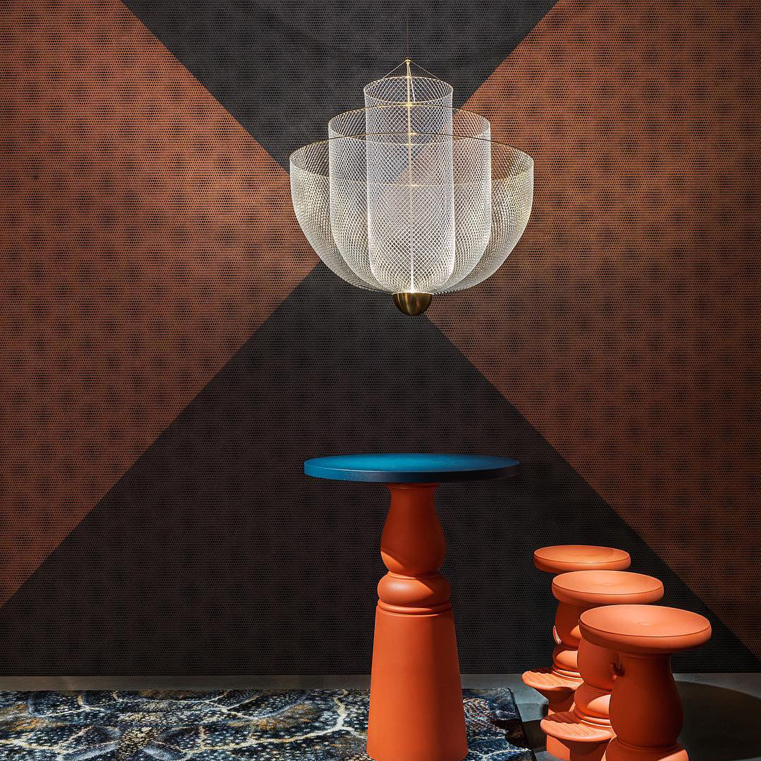 Sagevayn Geometric Chandelier