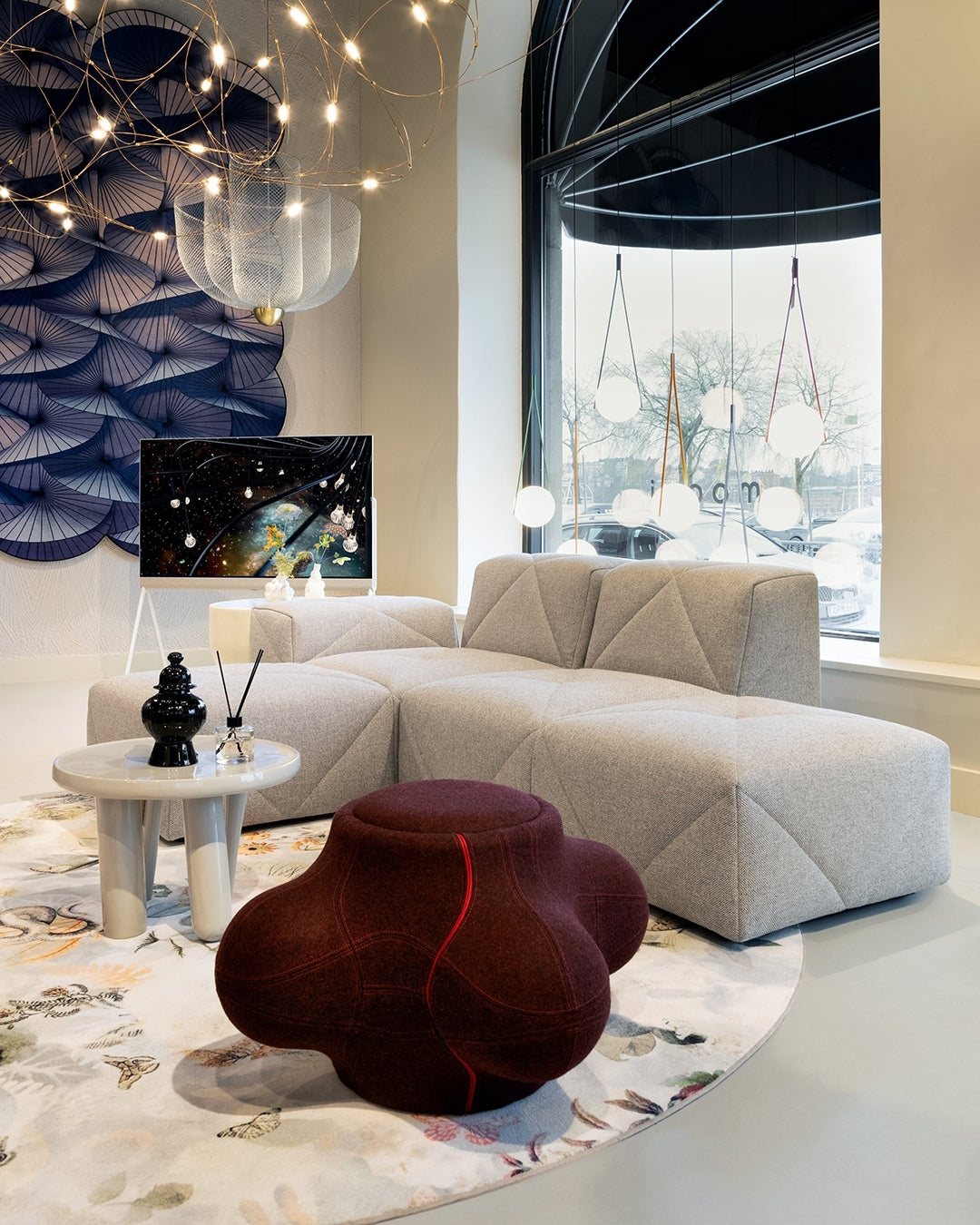 Sagevayn Geometric Chandelier