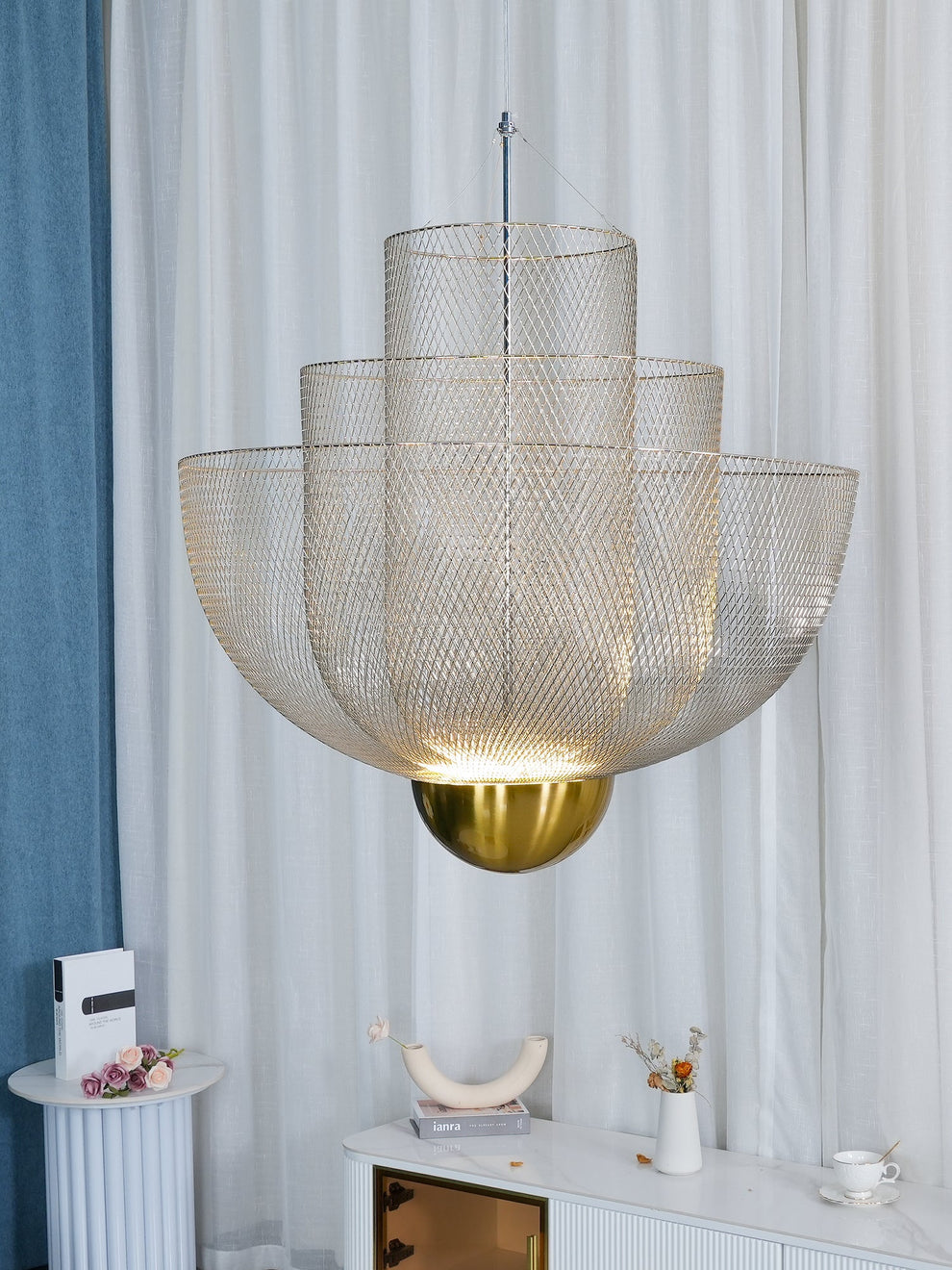 Sagevayn Geometric Chandelier