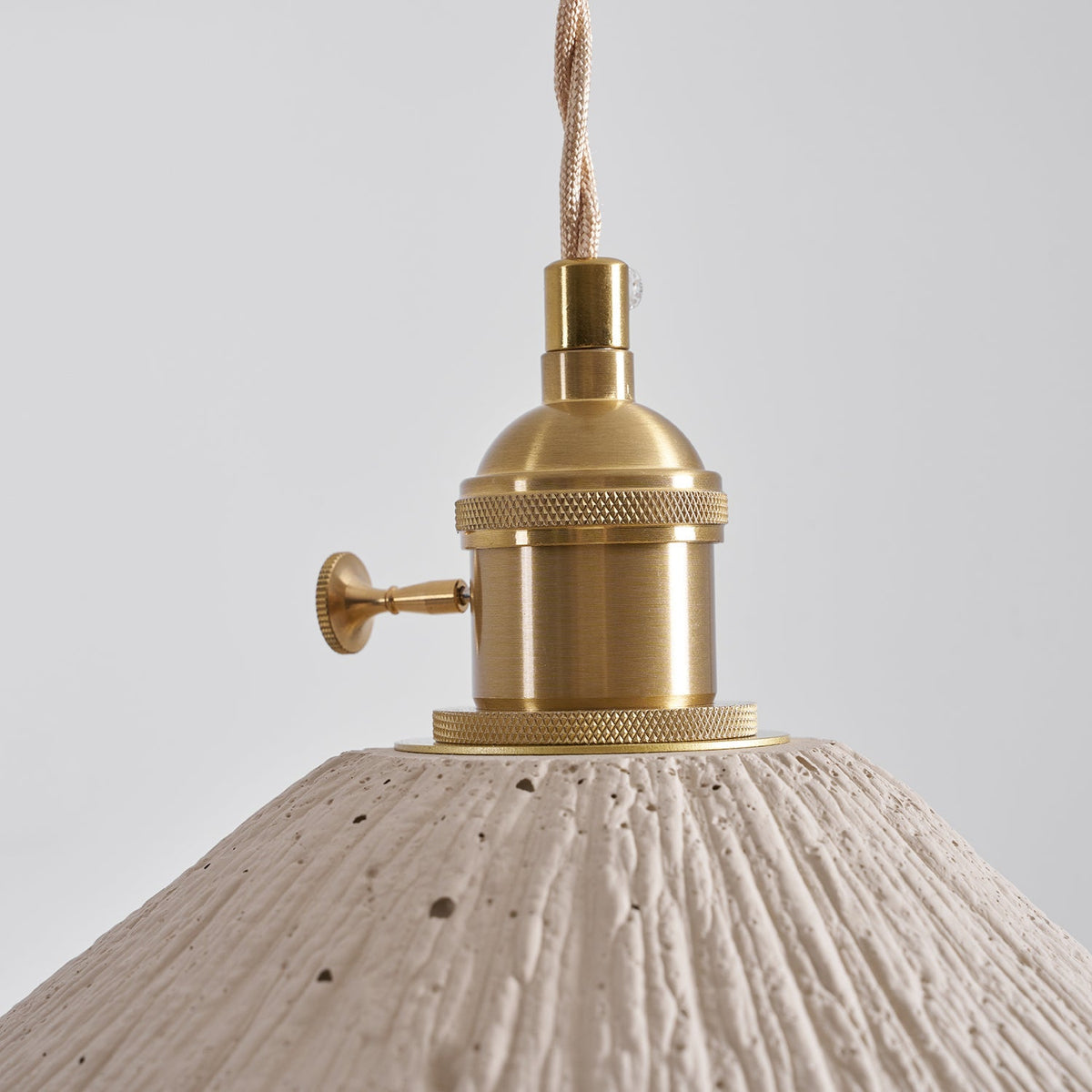 Microcement Swag Pendant Lamp – detail 26