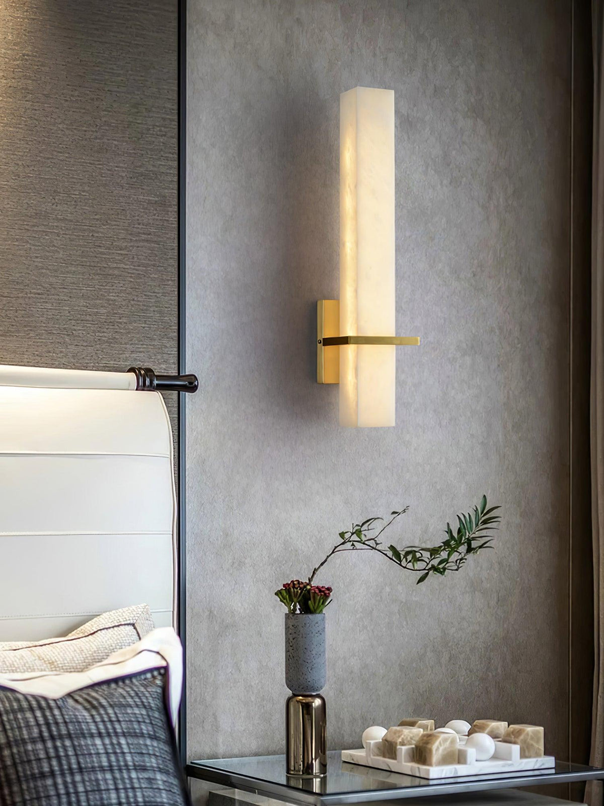 Milan Alabaster Wall Sconce – detail 20
