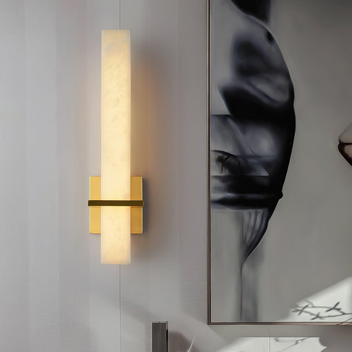 Milan Alabaster Wall Sconce – detail 11