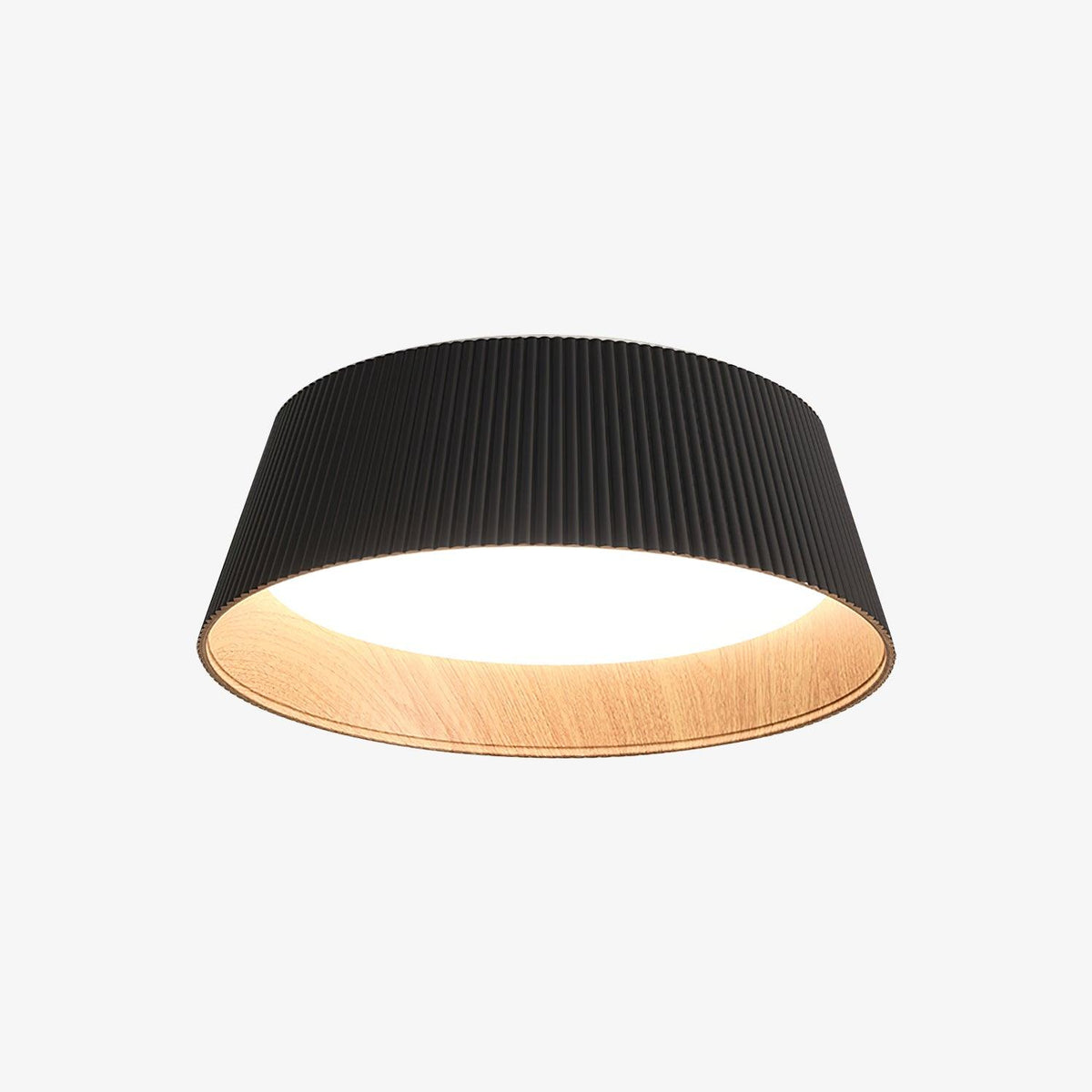 Modern Ribbed Ceiling Light – detail 9