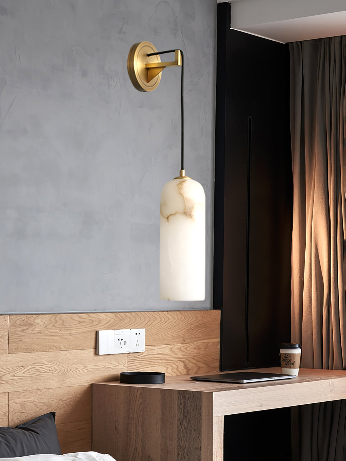 Monty Alabaster Wall Lamp – detail 22