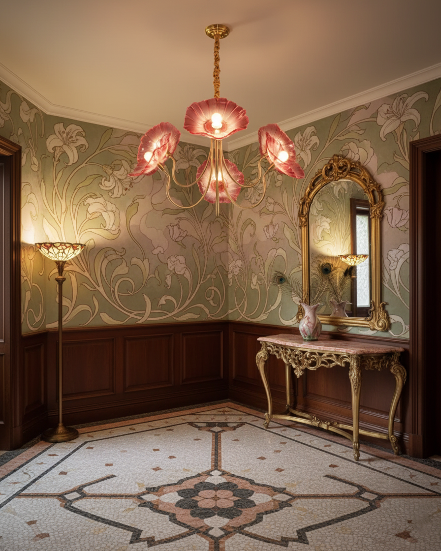 Rioar Floral Chandelier