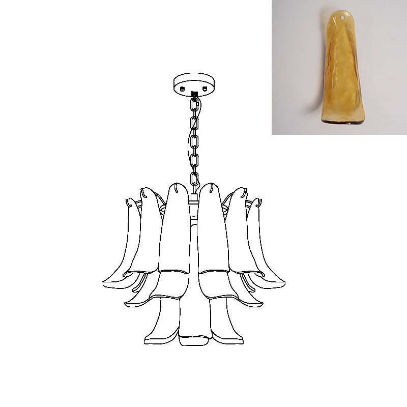 Solko Petal Chandelier