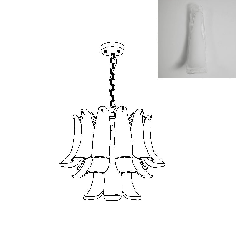 Solko Petal Chandelier