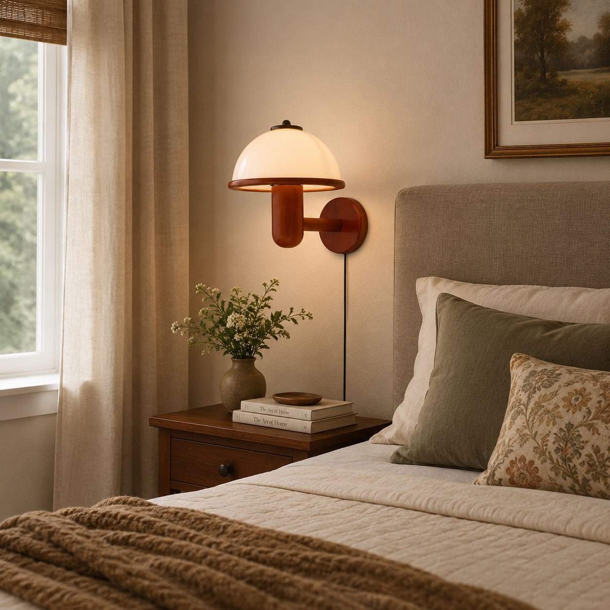 Arlyn Mushroom Wall Light