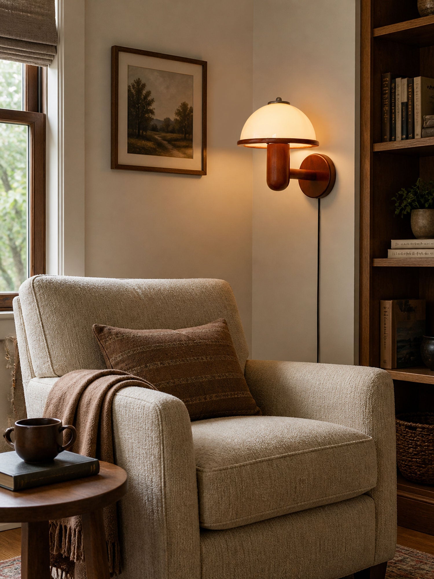 Arlyn Mushroom Wall Light