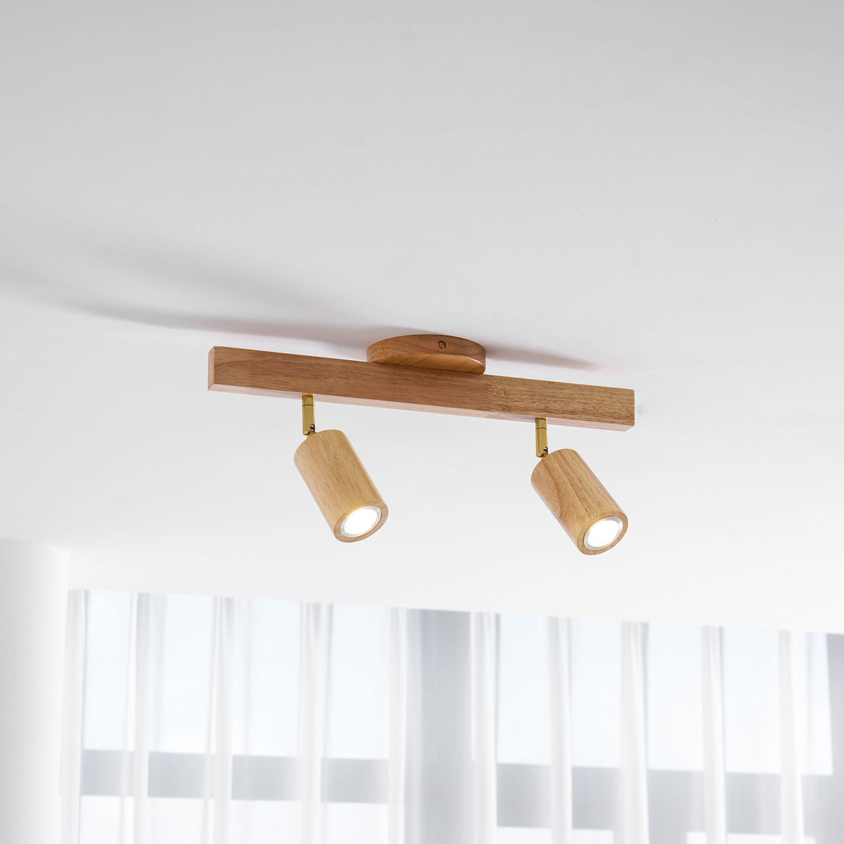 Natural Wood Beam Spotlight Light – detail 28