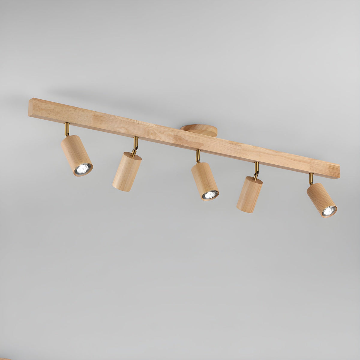 Natural Wood Beam Spotlight Light – detail 12