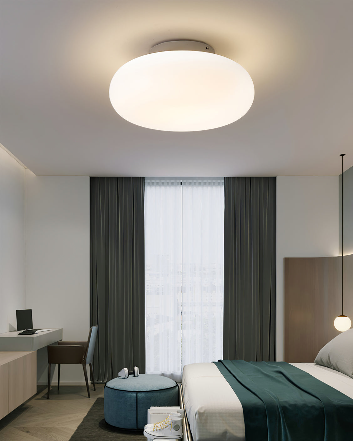 Miraa Ellipsoid Ceiling Light