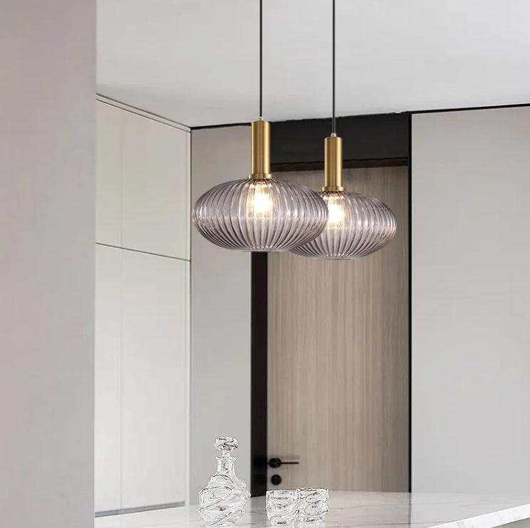 Sagemarro Ribbed Pendant Light