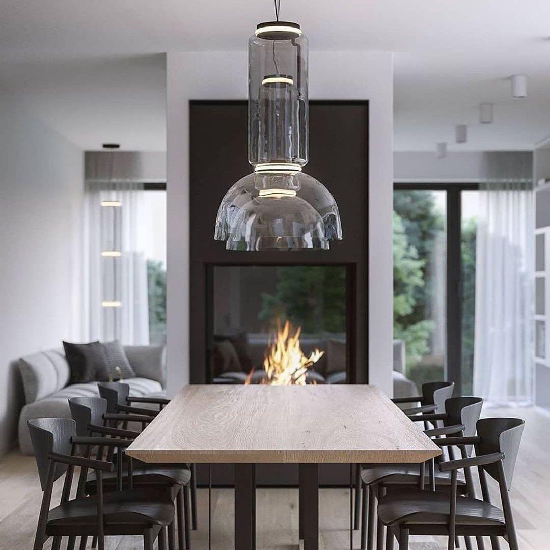 Cylindrical LED Pendant Light – detail 4