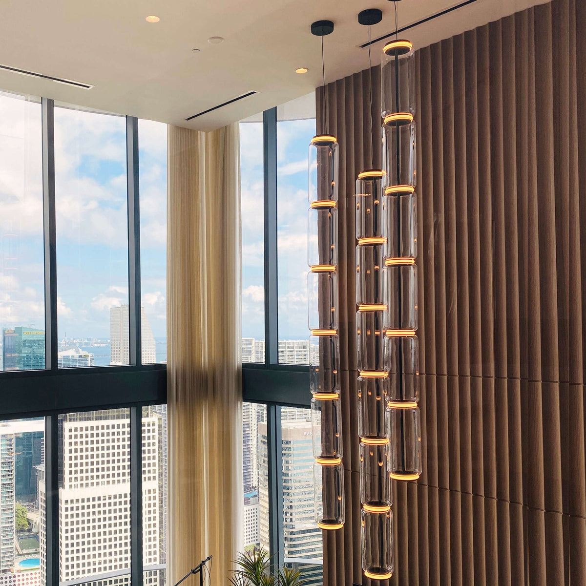 Cylindrical LED Pendant Light – detail 8