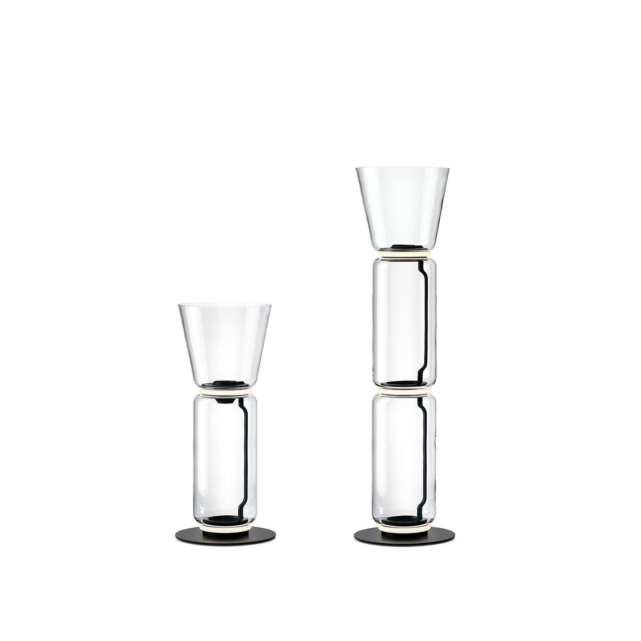 Mevvilzo Cylindrical Glass Floor Lamp