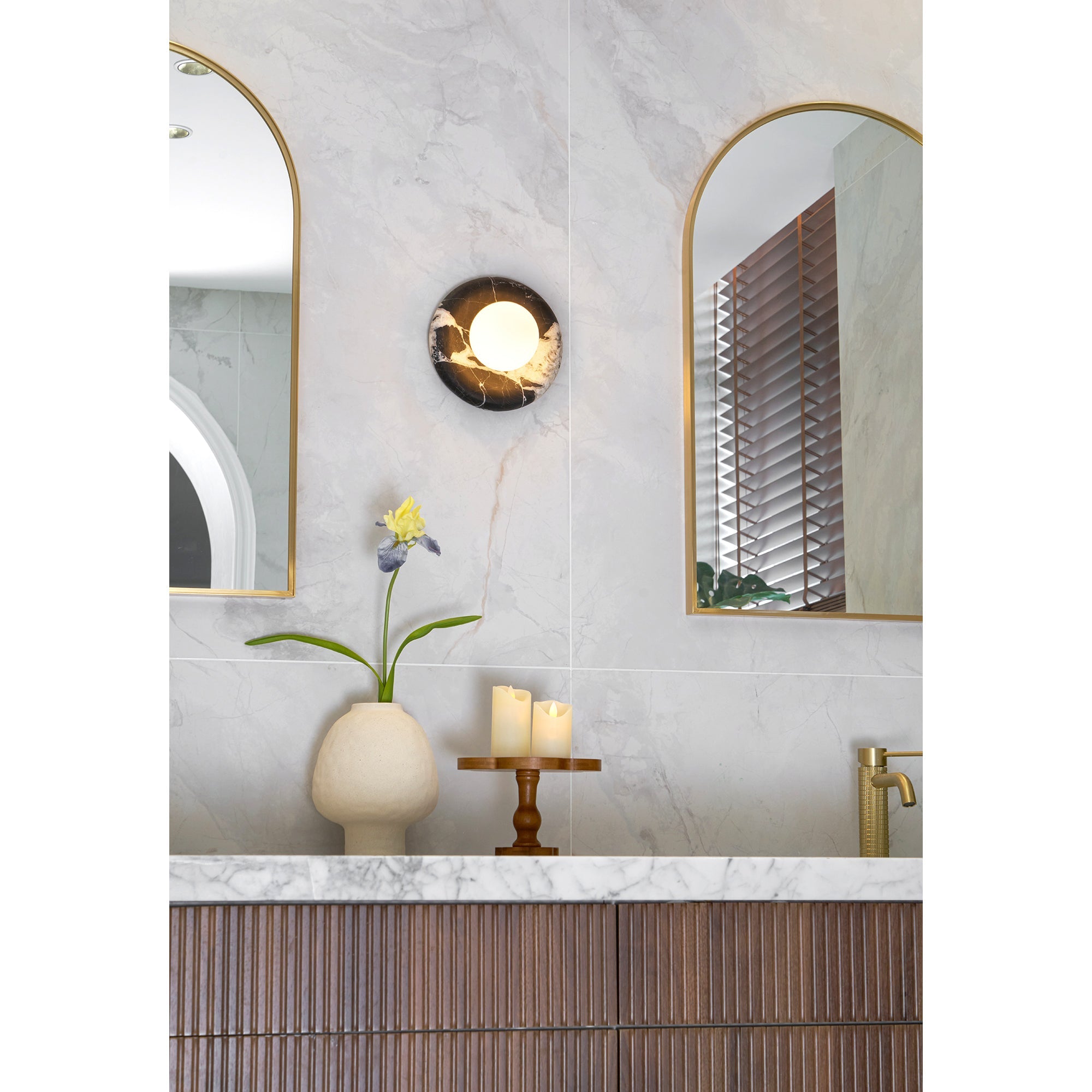 Liomiio Round Wall Light