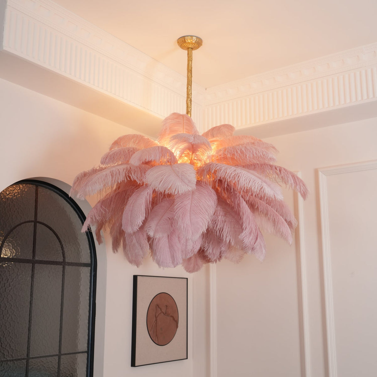 Ostrich Feather Chandeliers – detail 29