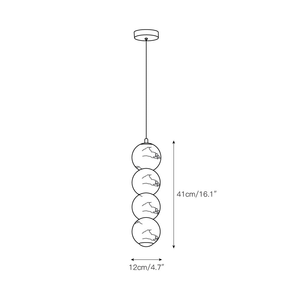 Torlenor Alabaster Pendant Light