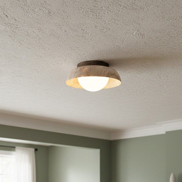 Kirocove Travertine Ceiling Light
