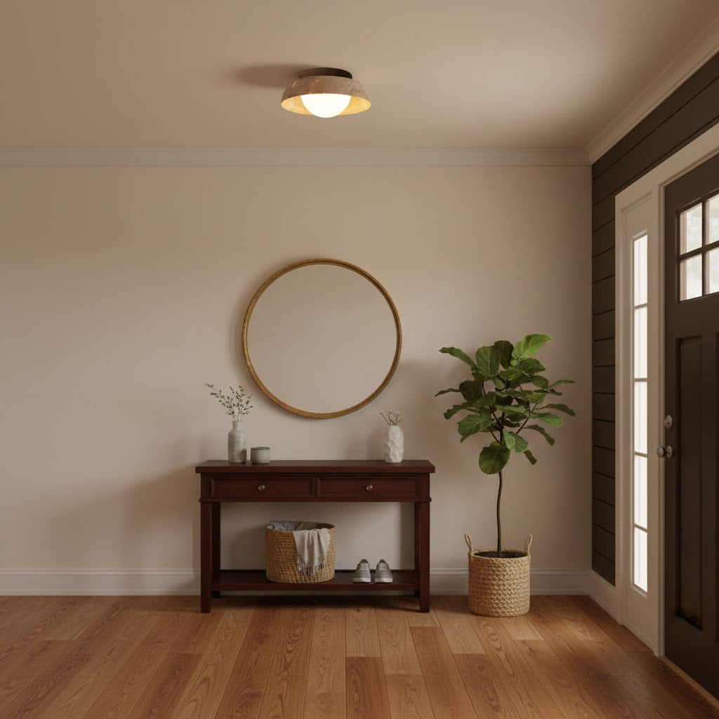 Kirocove Travertine Ceiling Light