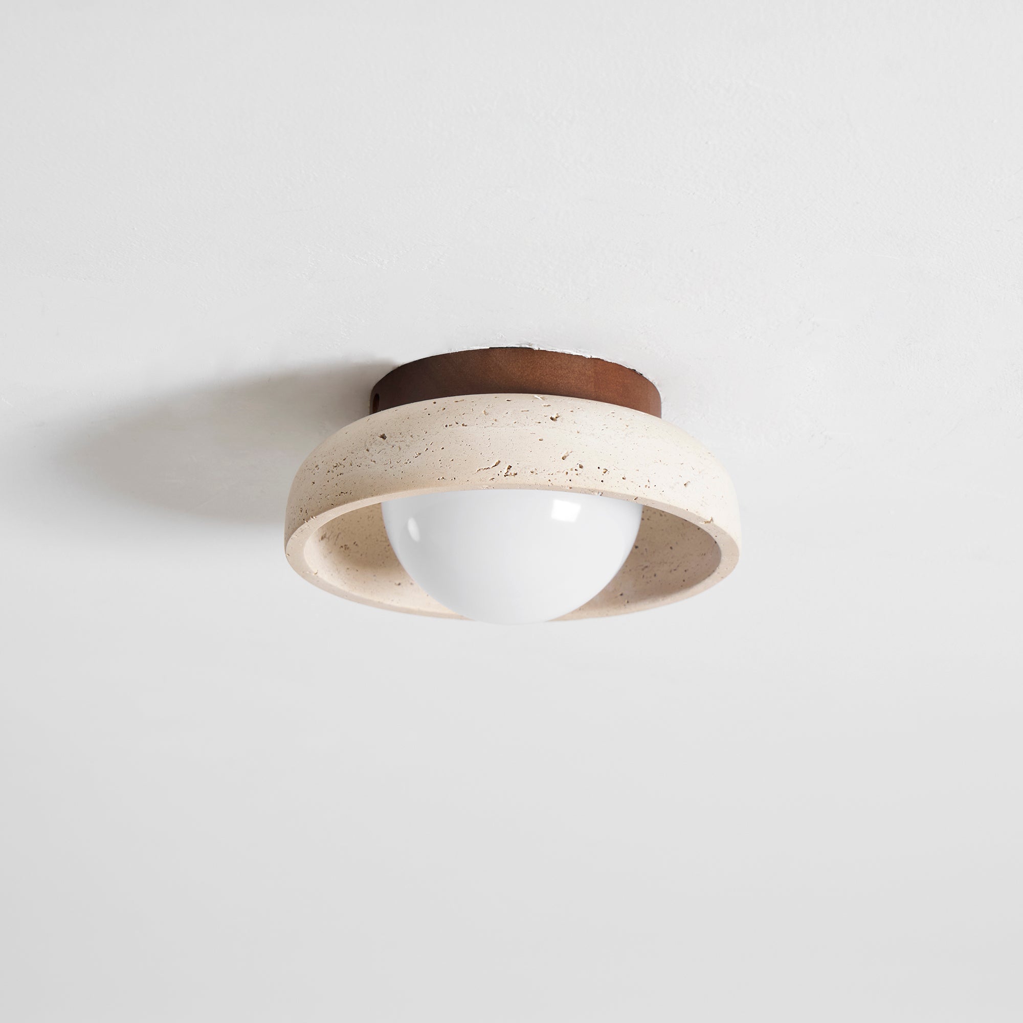Kirocove Travertine Ceiling Light