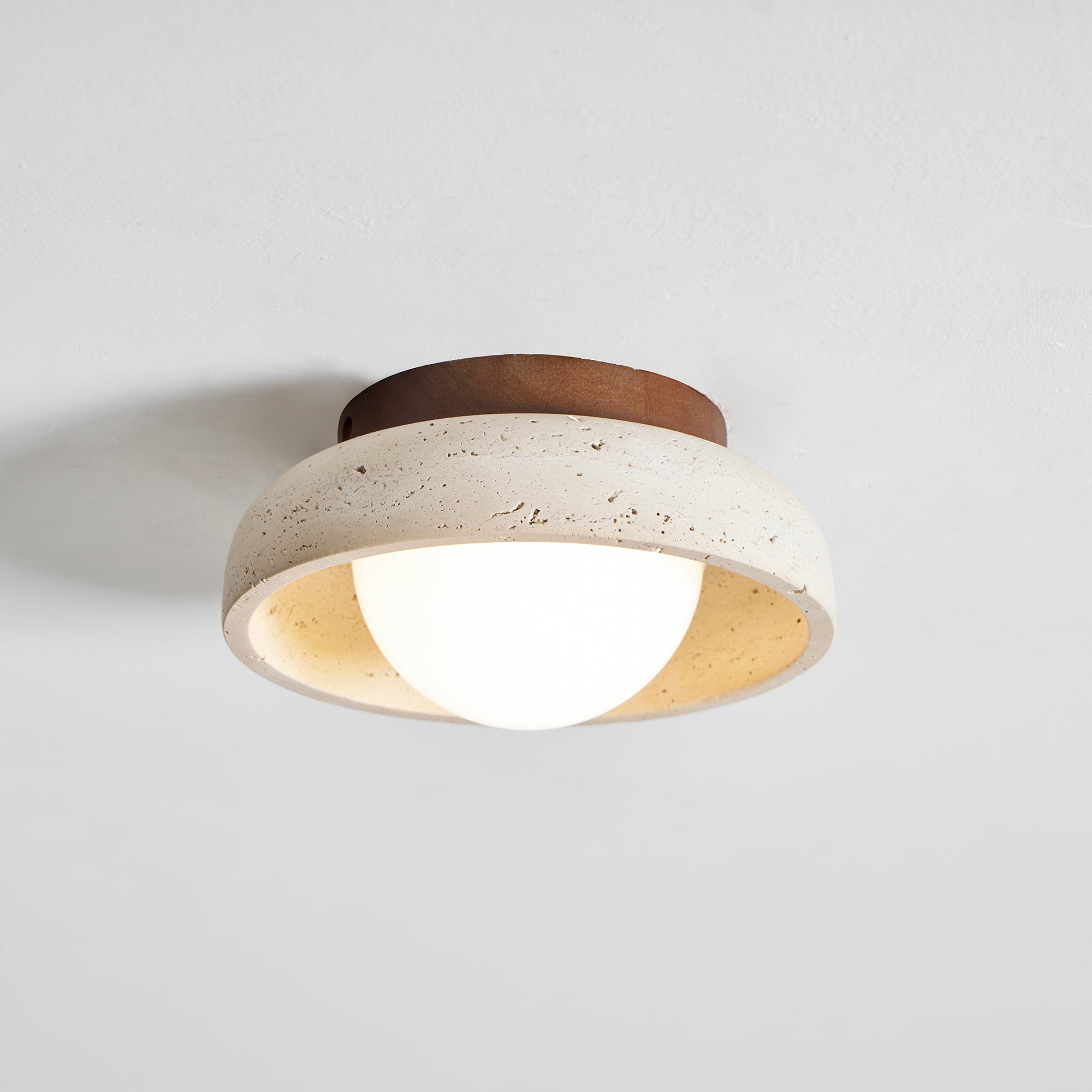 Kirocove Travertine Ceiling Light