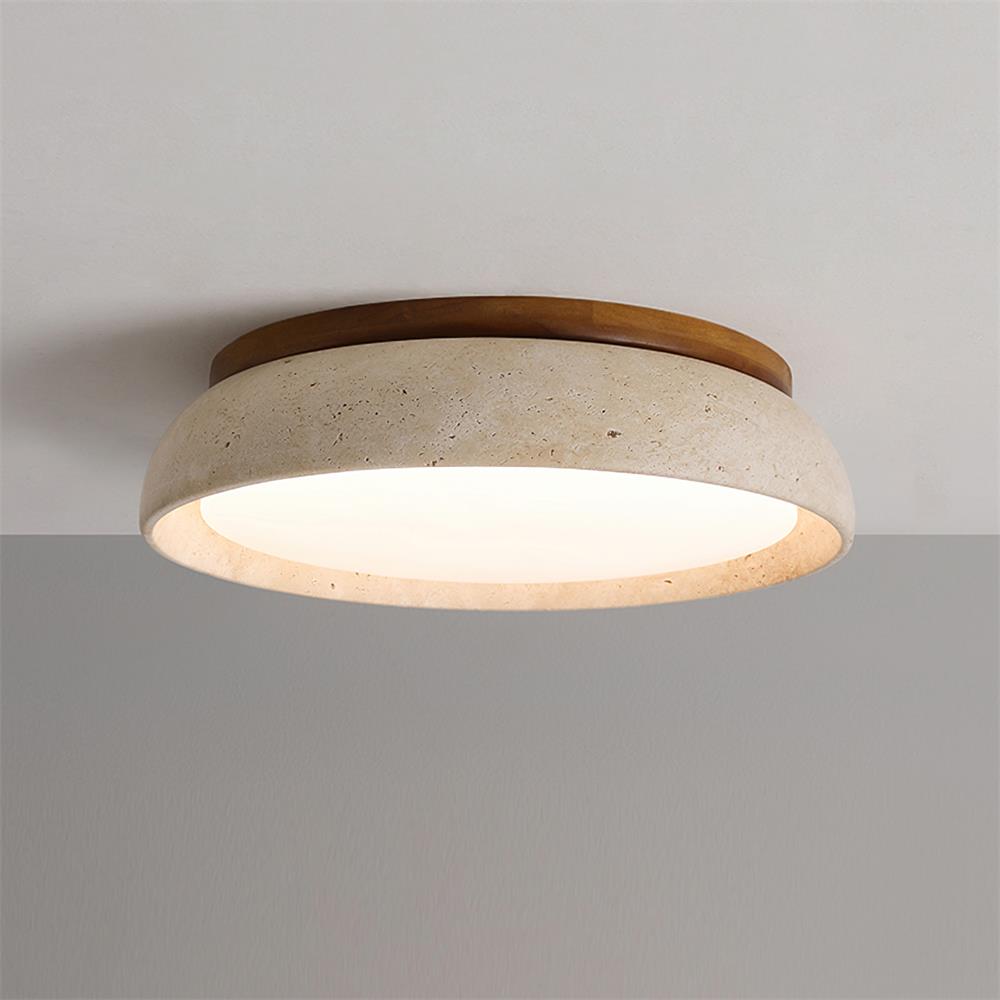Zanli Travertine Ceiling Light