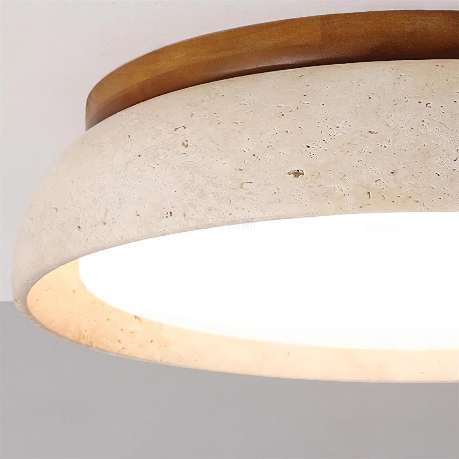 Zanli Travertine Ceiling Light