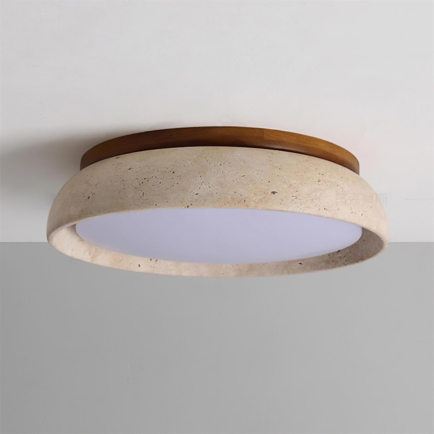 Zanli Travertine Ceiling Light