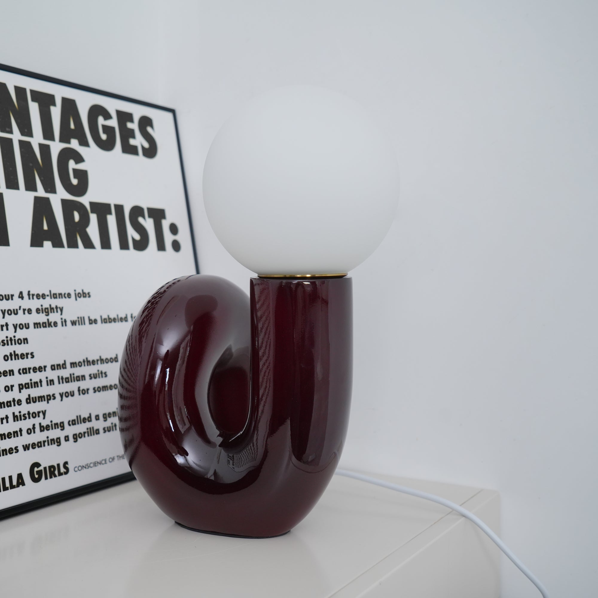 Mavorra Spiral Table Lamp