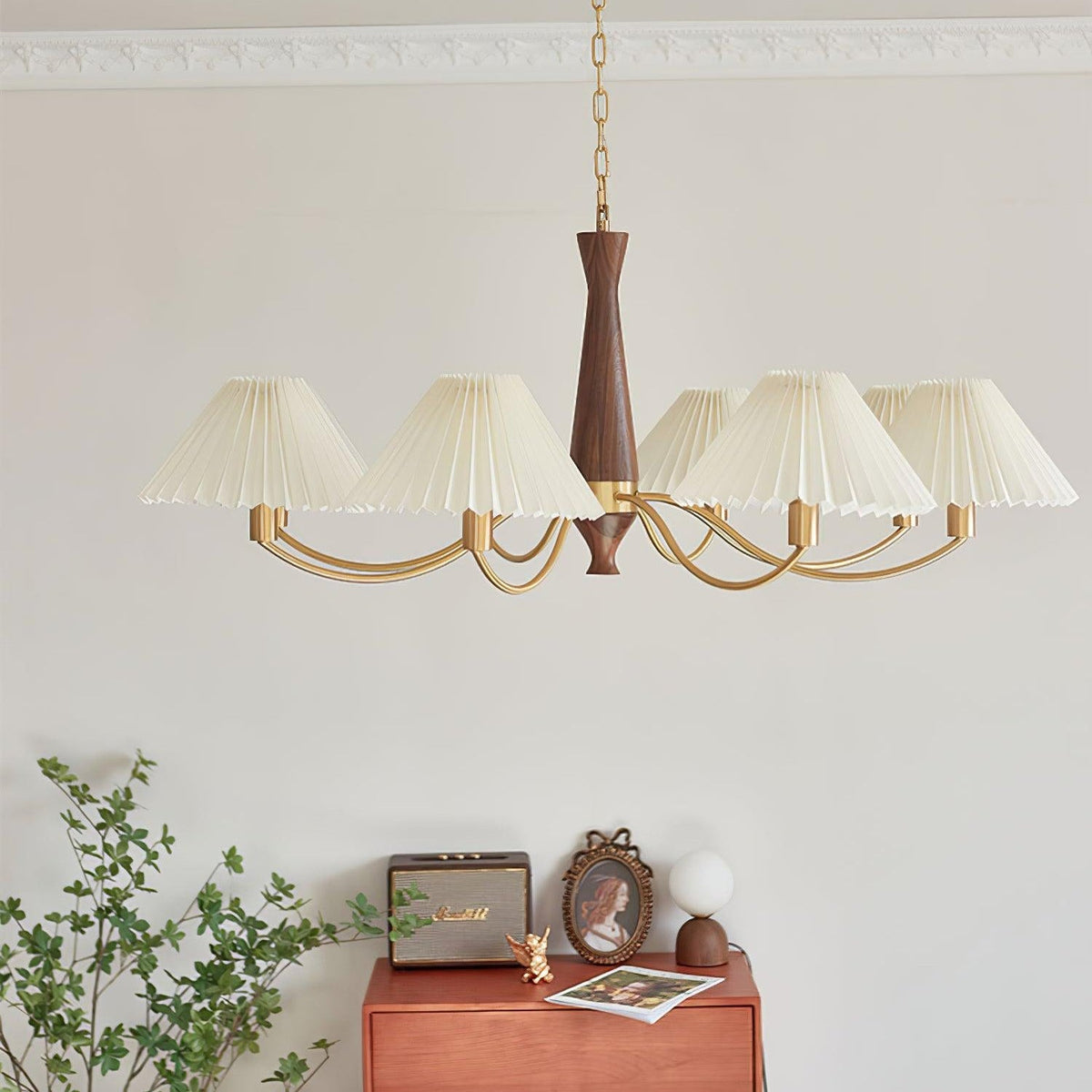 Pleated Chandelier – detail 10