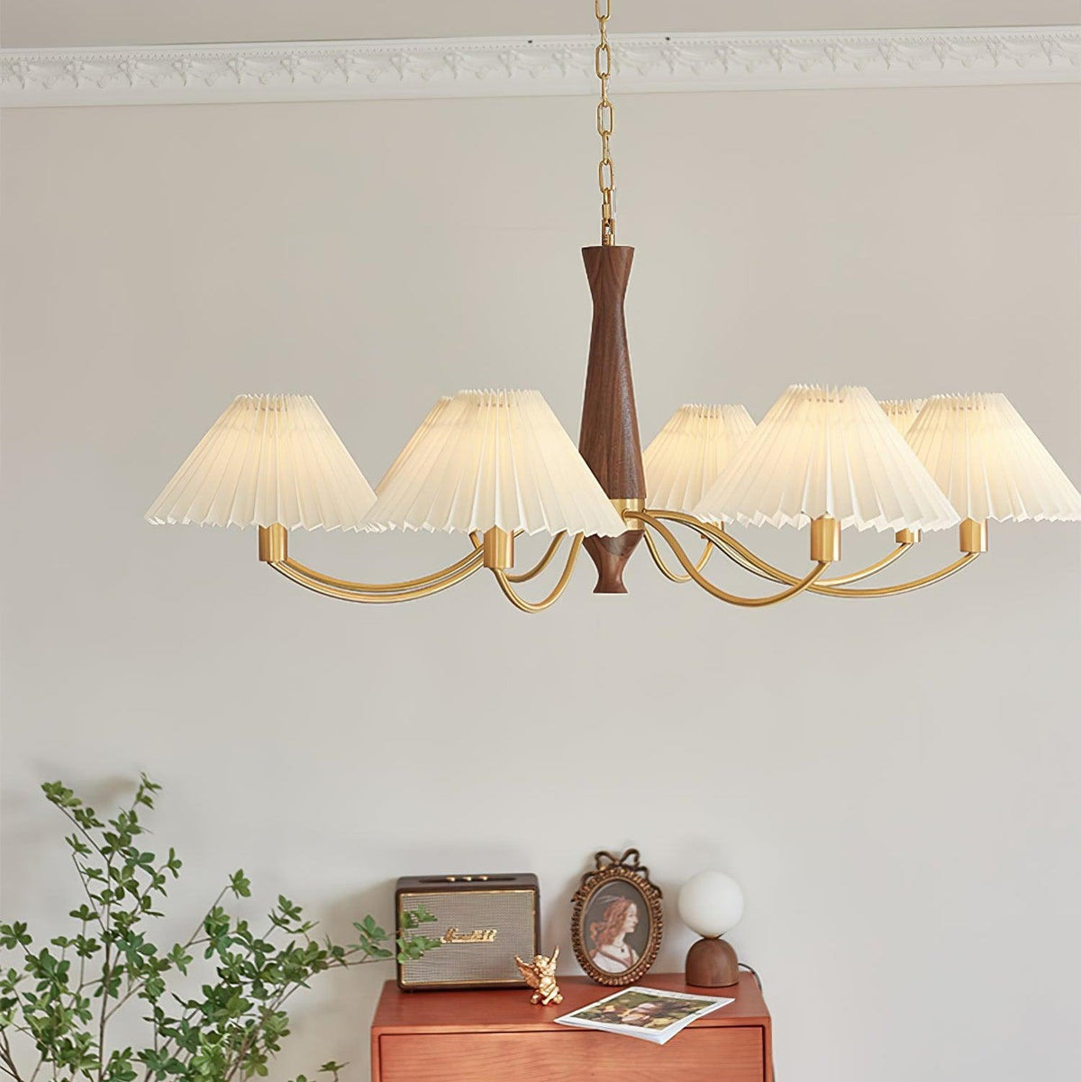 Pleated Chandelier – detail 15
