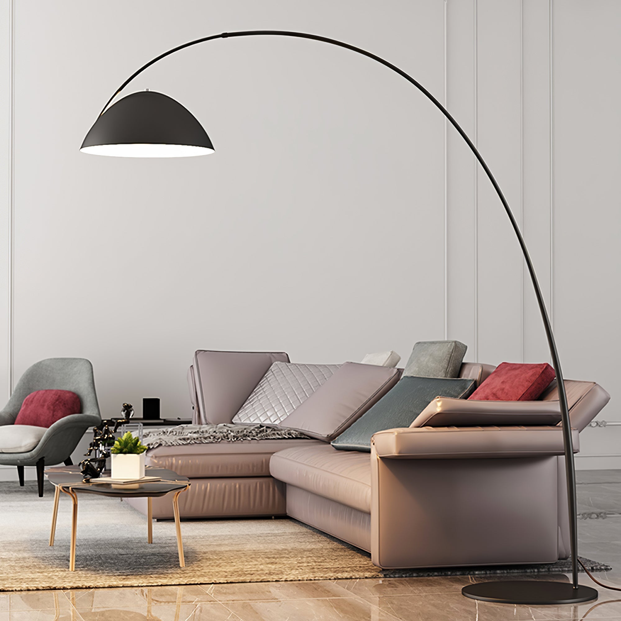 Deli Arc Floor Lamp