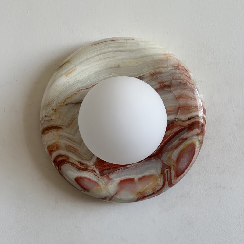 Melle Globe Wall Light