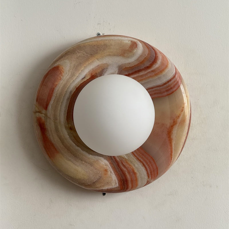 Melle Globe Wall Light