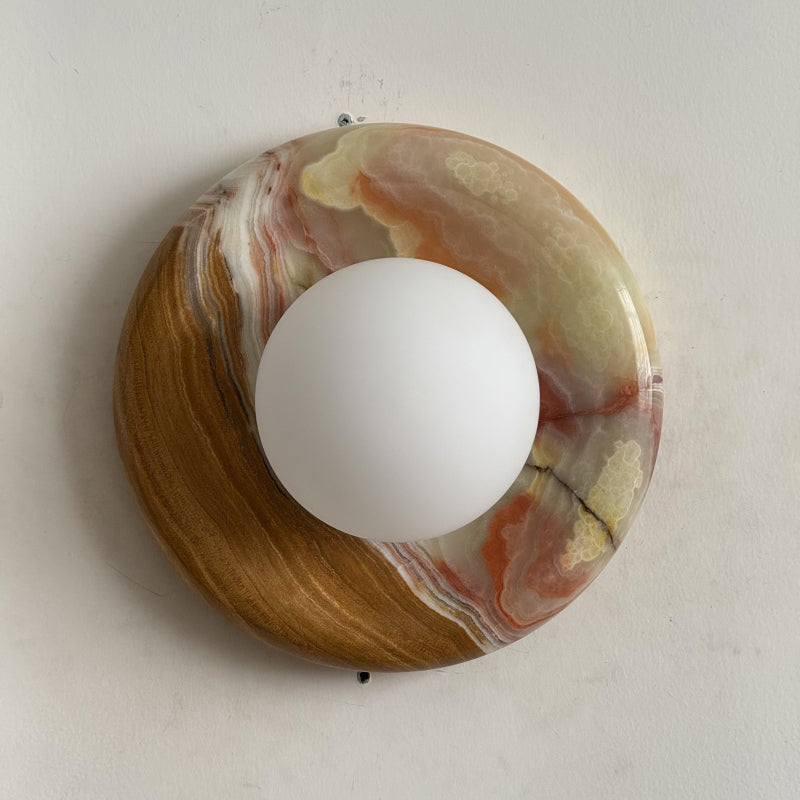 Melle Globe Wall Light