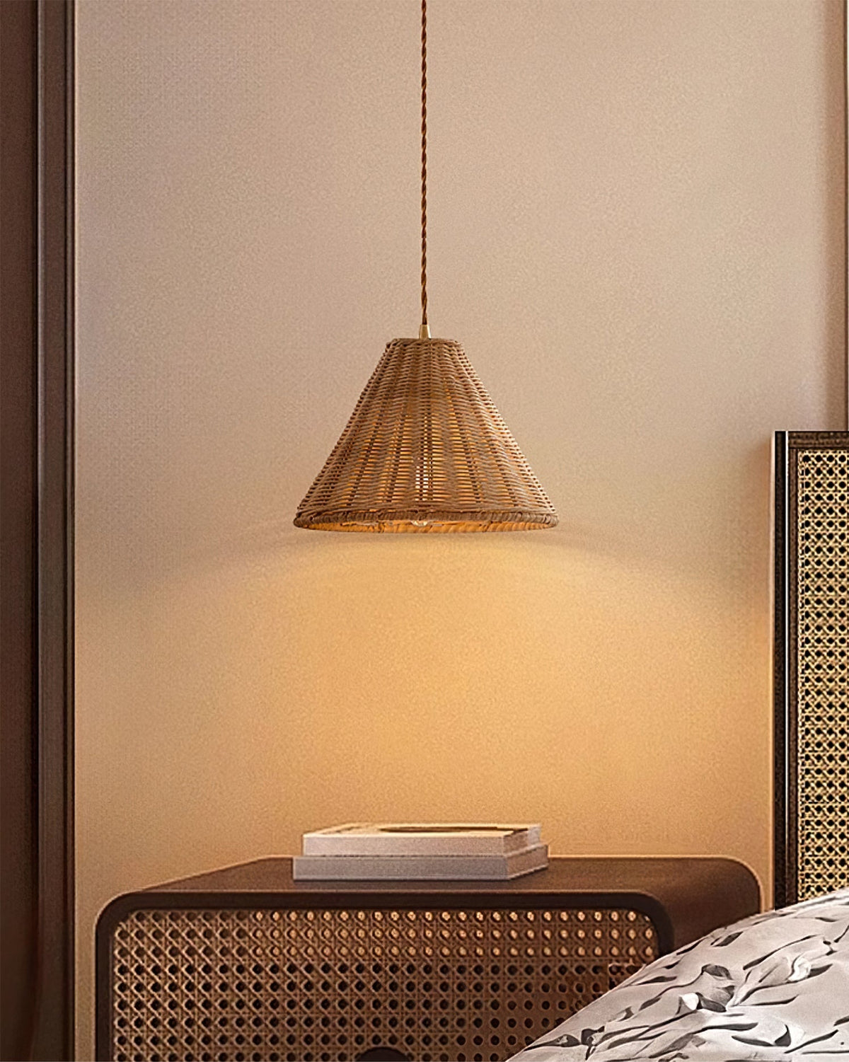 Rattan Shirley Pendant Lamp – detail 3