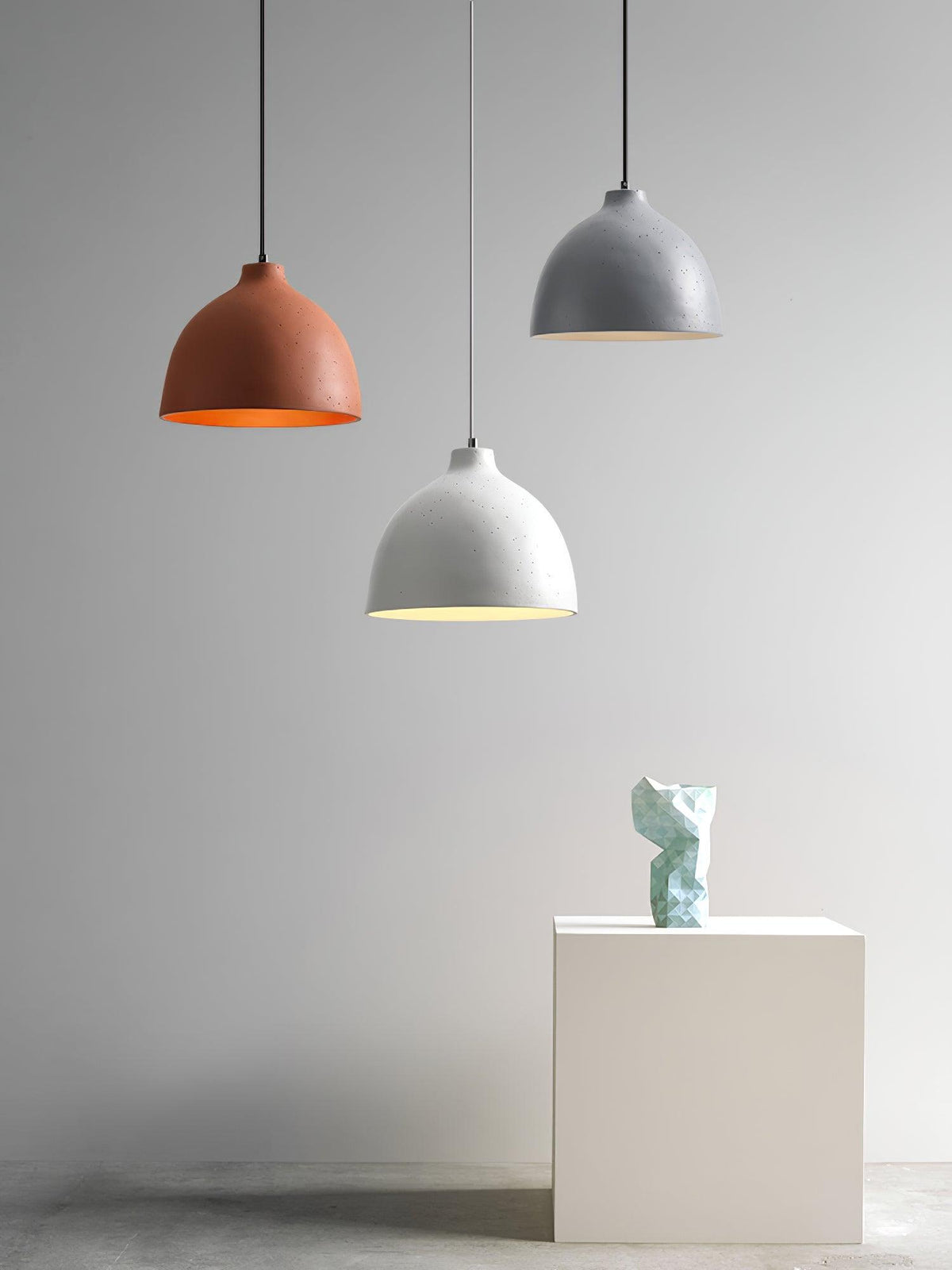 Resin Bowl Pendant Lamp – detail 15