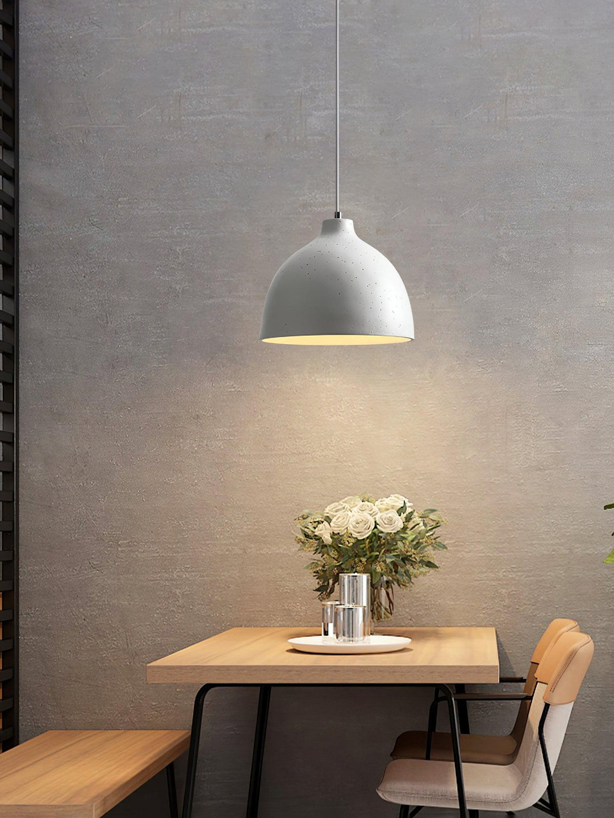 Resin Bowl Pendant Lamp – detail 24