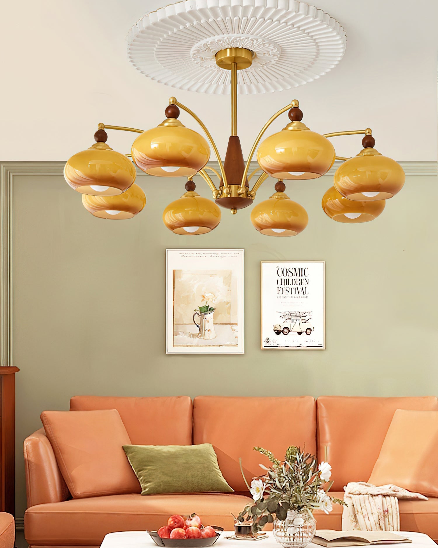 Nolmarer Vintage Chandelier