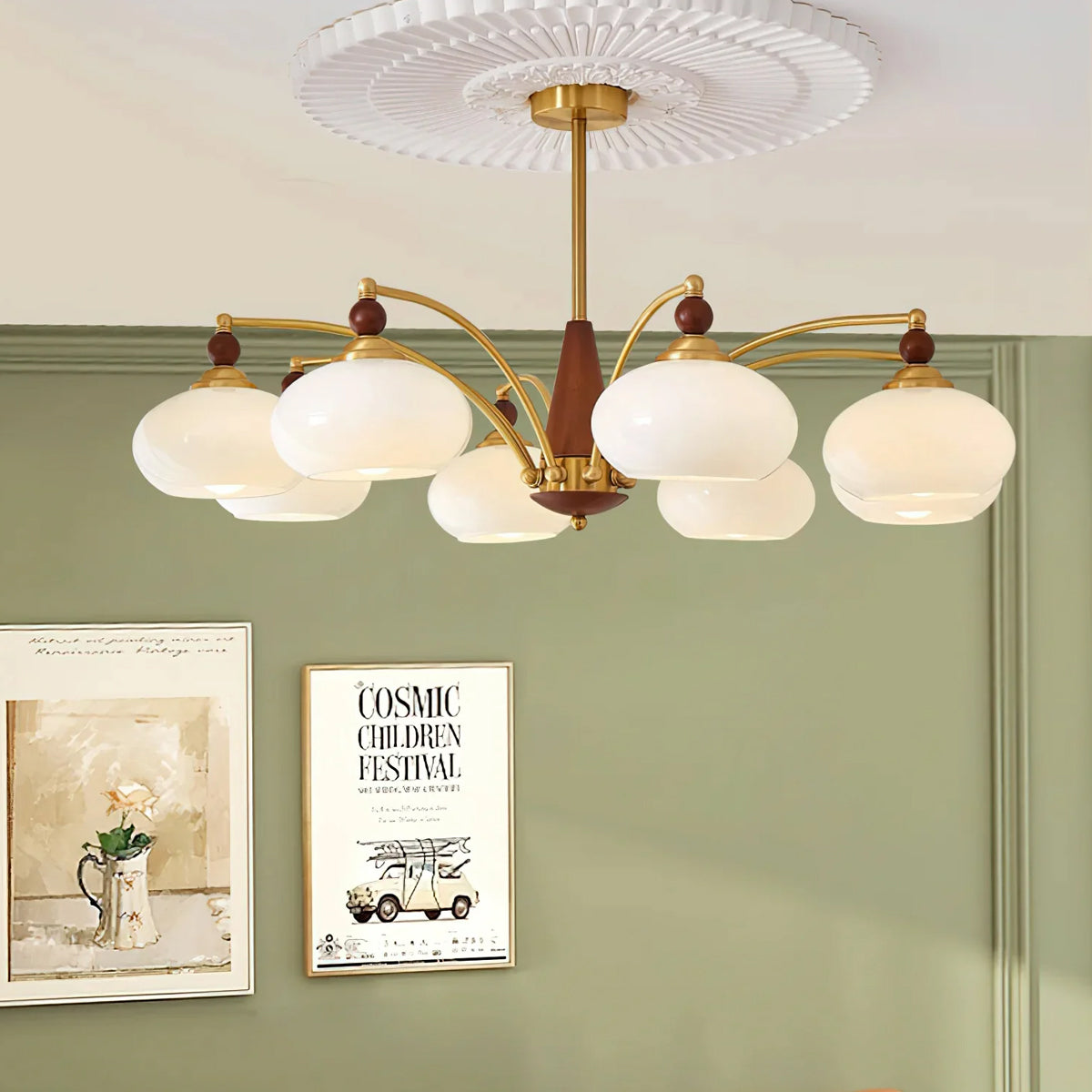 Rioka Retro Chandelier