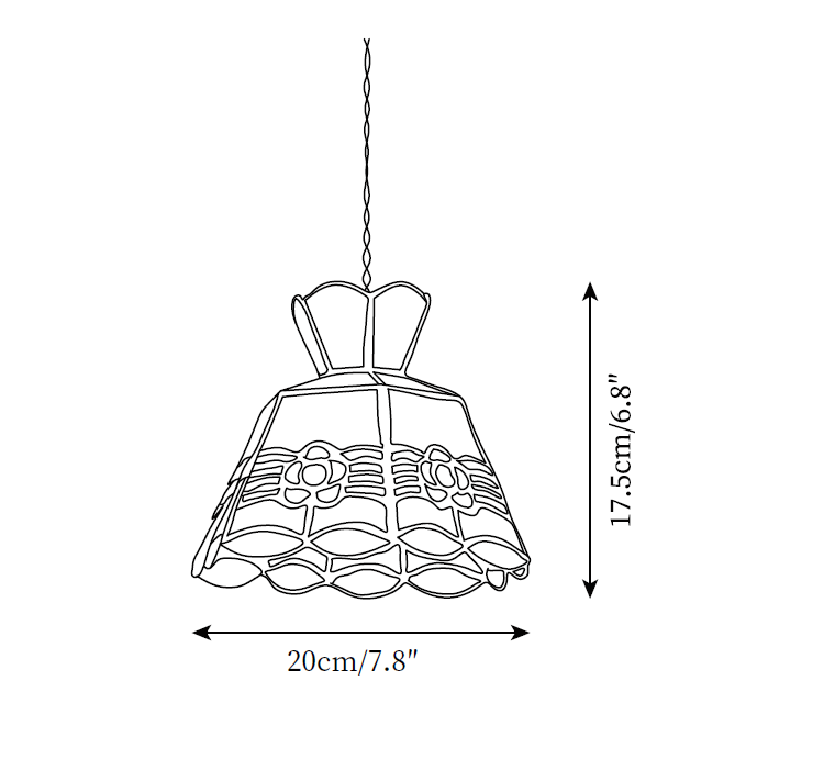 Talicove Tiffany Pendant Light