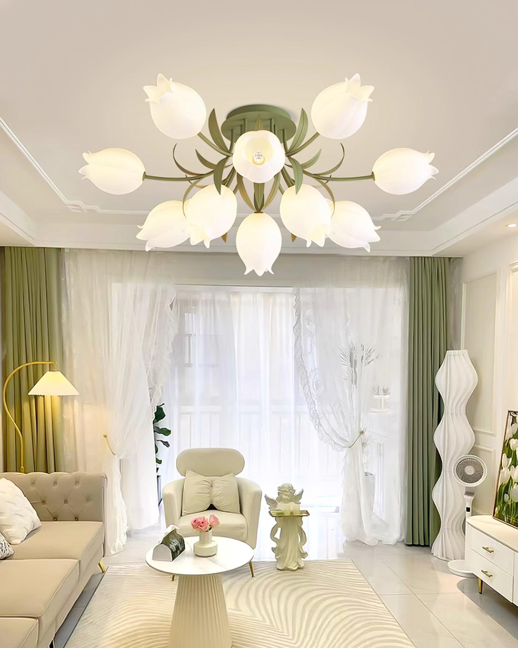 Wynroford Floral Ceiling Light